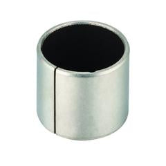 Sleeve Bearing, PTFE Lined, Steel, 1 In ID X 1-1/8 In OD X 1 In Long